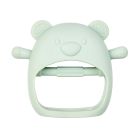 Moufle de dentition en silicone vert