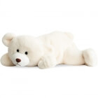 Peluche géante ours blanc 50 cm