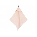 Cape de bain bébé So Cute coton bio pink