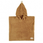 Poncho de bain coton bio So Cute caramel