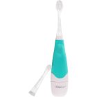Brosse à dents électrique bébé à vibrations douces avec LED de 0 à 18 mois