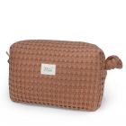 Trousse de toilette Sophie Gaufre Cannelle
