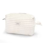 Trousse de toilette Sophie Gaufre Vanille