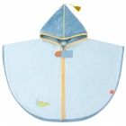 Cape de bain bébé Dragon bleu personnalisable