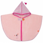 Cape de bain bébé Tonkinoise rose personnalisable
