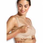 Soutien gorge allaitement avec armature Carri-gel beige taille L