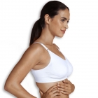 Soutien gorge allaitement rembourré blanc taille S
