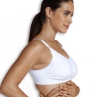Soutien gorge allaitement rembourré blanc taille L