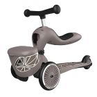 Porteur évolutif en trottinette Highwaykick 1 lignes taupe