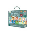 Coffrets d'apprentissage Livre et Puzzle - Apprends tes premiers animaux