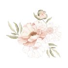 Planche de grands stickers Pretty Poppy
