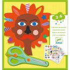 Gommettes et stickers Créer des cheveux Coiffeur