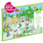 Pochette de stickers repositionnables avec décors Fanfare