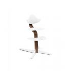 Chaise haute Nomi Walnut White