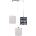 Suspension lumineuse trio Miss Fleur de Lune