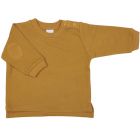 Sweat-shirt molleton léger moutarde - 24 mois
