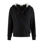 Veste à capuche de maternité et d'allaitement Sweet Home Noir taille M
