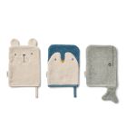 Lot de 3 gants de toilette Sylvester Arctic Sea Ocean view