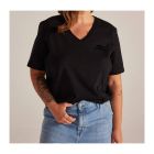Tee-shirt d'allaitement - la p'allaite noir S