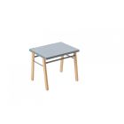 Petite table enfant Gabriel Hybride bleu gris