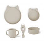 Coffret repas bébé Vivi Rabbit Sandy