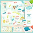 Coffret Tampons encreurs pour enfant Circulation