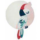 Tapis enfant 120x160 cm Tropica perroquet