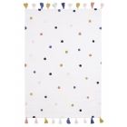 Tapis enfant 120x170 cm Minima à pois multicolores