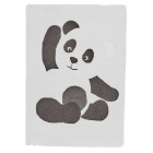 Tapis de chambre rectangulaire Panda Chao Chao