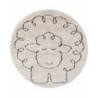 Tapis enfant rond Ø120 cm Mouton