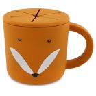 Tasse enfant pour collation en silicone - Mr. Fox