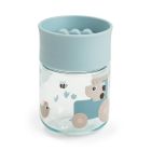 Tasse d'apprentissage 360° Tiny farm Bleu
