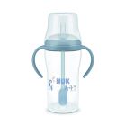Tasse d'apprentissage paille Perfect Match 260ml - Bleu