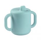 Tasse d'apprentissage silicone blue