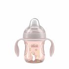 Tasse Transition bec souple silicone 4m + Rose