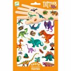 Tatouages enfant Dino club