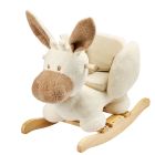 Bascule Teddy âne écru