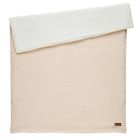 Couverture supersoft 75x100cm Teddy bouclette ecru
