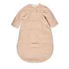 Gigoteuse  hiver manches détachable Teddy bouclette beige
