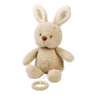 Peluche musical Teddy Bouclette lapin beige