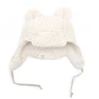 Bonnet en laine bébé Eskimo Coloris Mouton - Taille 1 à 6 Mois