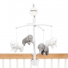 Mobile musical Tembo éléphants