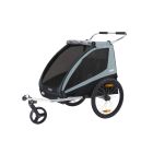 Remorque à vélo pour enfant Coaster XT Soft blue