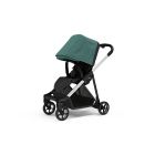 Poussette Shine Mallard green on Aluminium