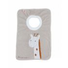 Bavoir bébé funny girafe Tiga beige