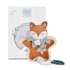 Boîte à musique doudou 16 cm Timo le renard