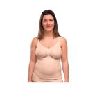 Top d’allaitement gainant Seamless Eco Honey beige taille XL