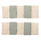 Protège barreaux tour de lit modulable et respirant - Jardin enchanté