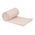 Tour de lit Nest Stories Powder Mauve Checks
