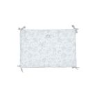 Tour de lit 40 x 184 Toile de Jouy gris
